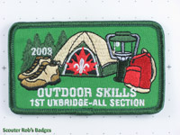 2008 1st Uxbridge All Sections Camp - Outdoor Skills